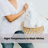 What Is the Right Temperature to Wash White Clothes for Whiter Results?