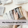 Why White Clothes Turn Yellow in Storage and How to Whiten Them Again