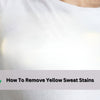 How to Remove Yellow Sweat Stains from White Shirt