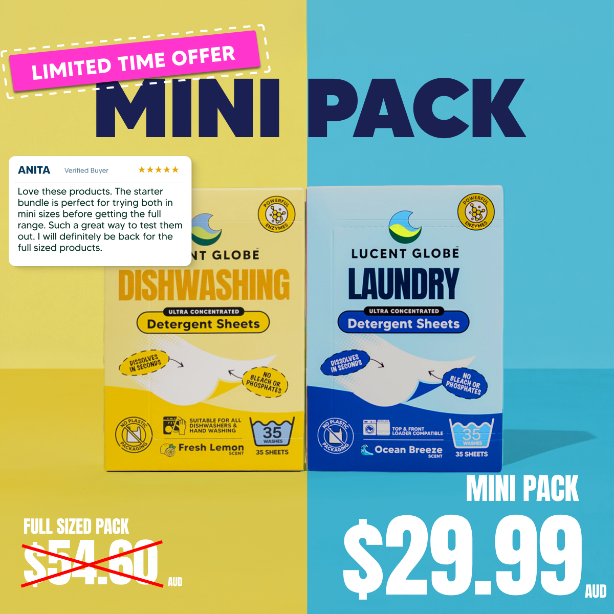 Detergent Bundle Mini Packs
