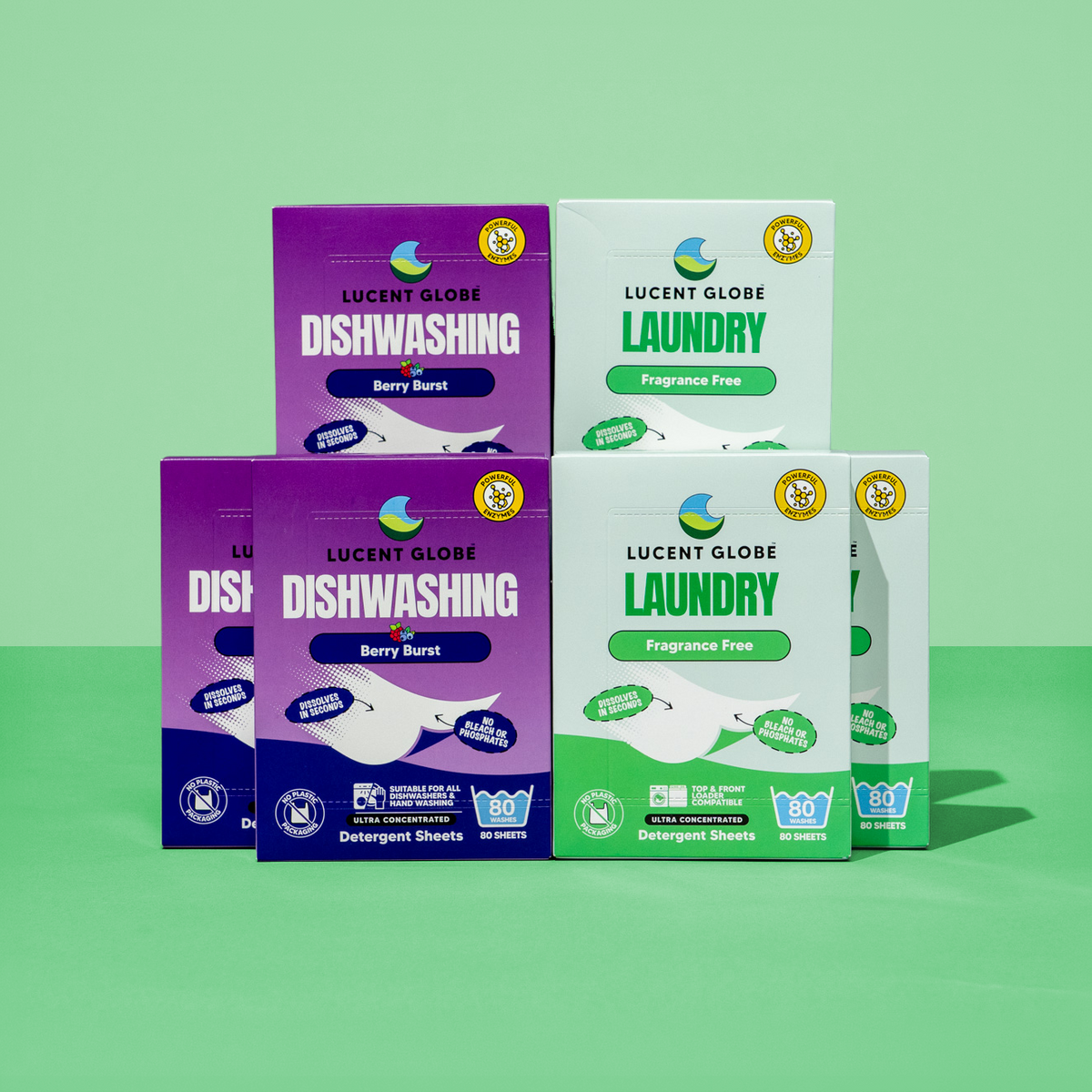 Detergent Sheet Bundle - Berry Burst/Sensitive