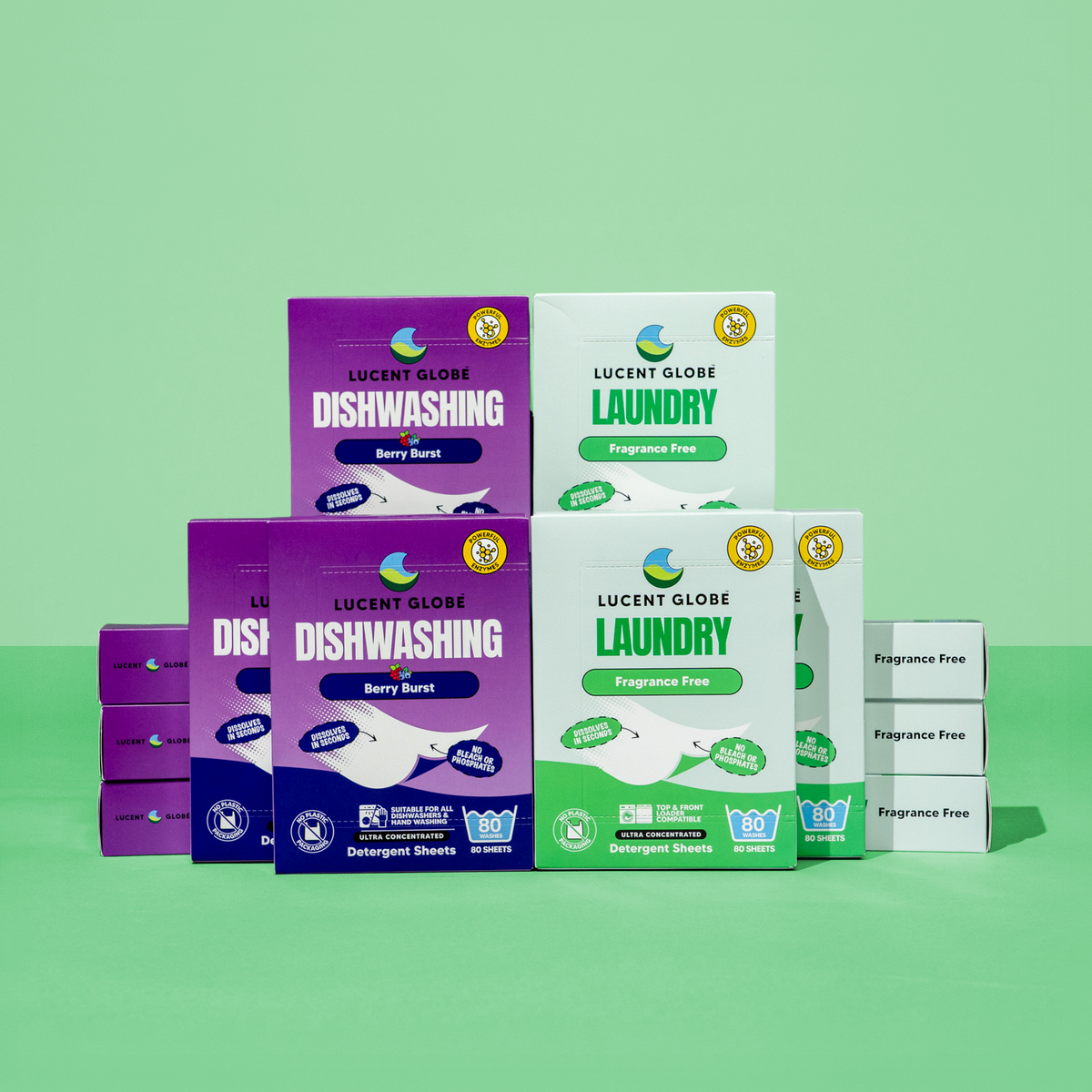 Detergent Sheet Bundle - Berry Burst/Sensitive