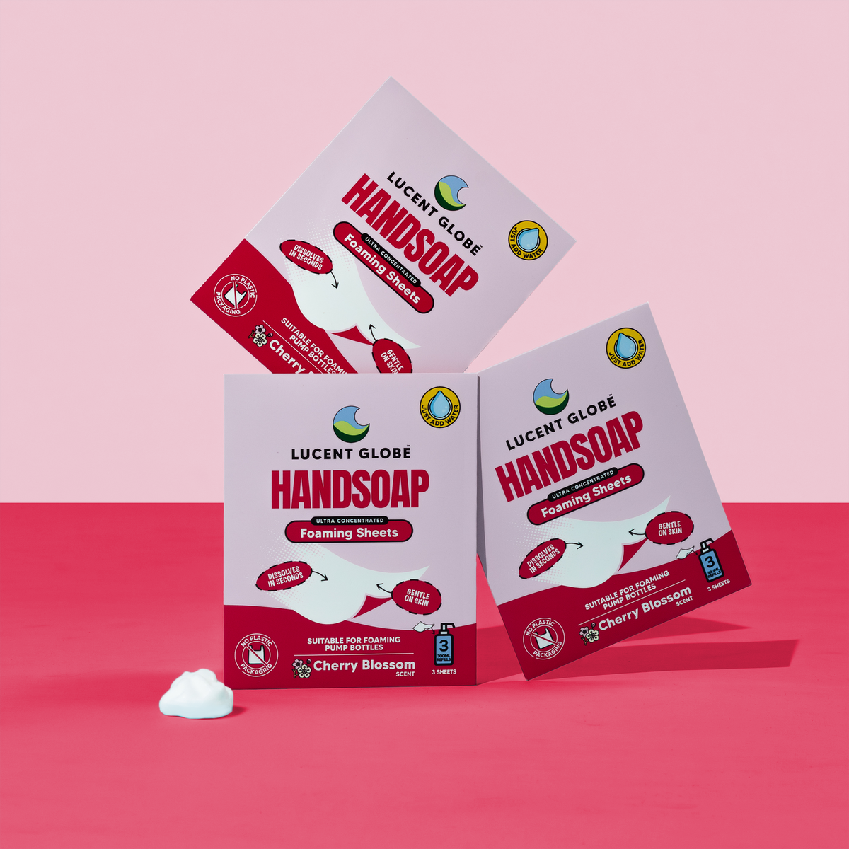 Cherry Blossom Handsoap Sheets - Limited Edition