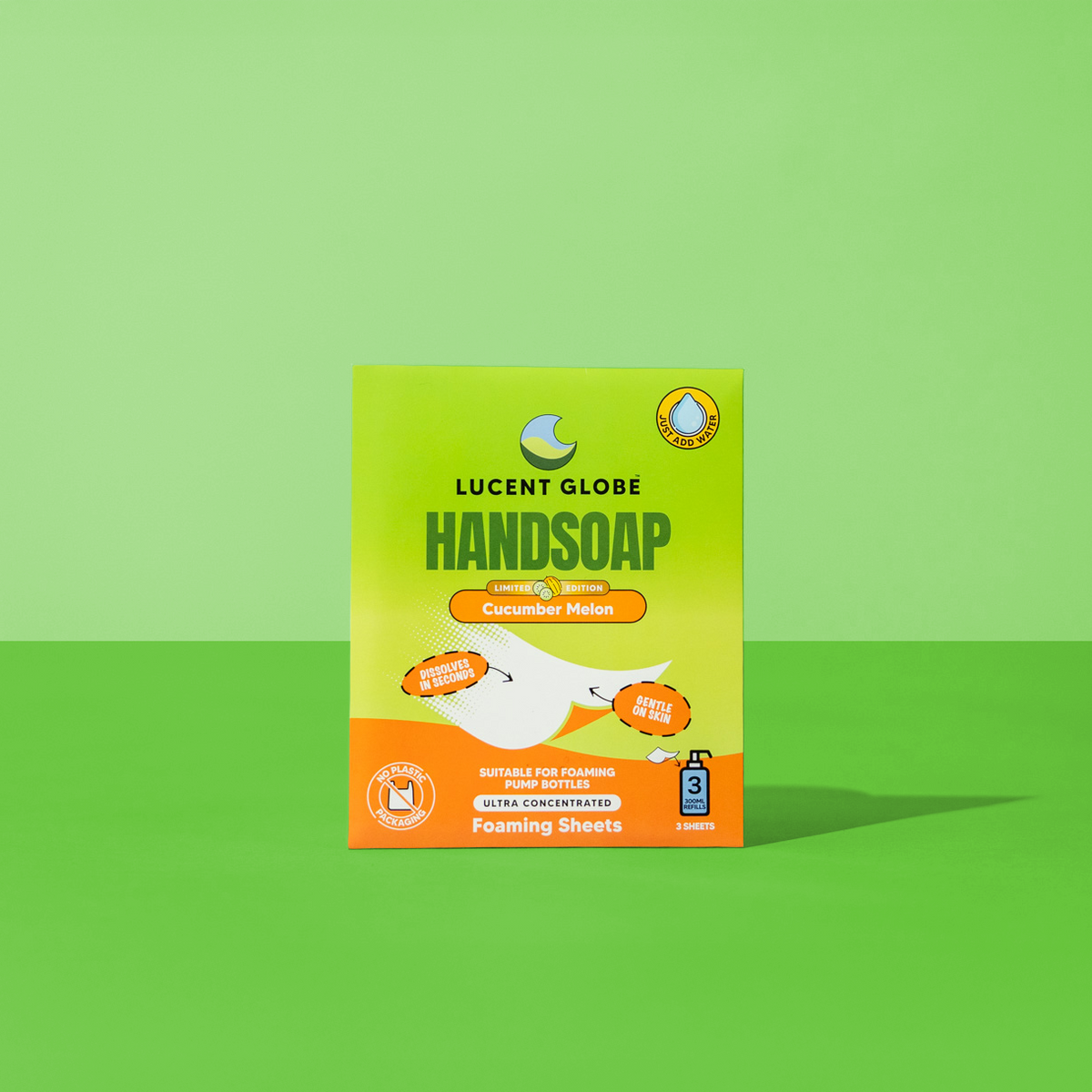 Cucumber Melon Handsoap Sheets - Limited Edition