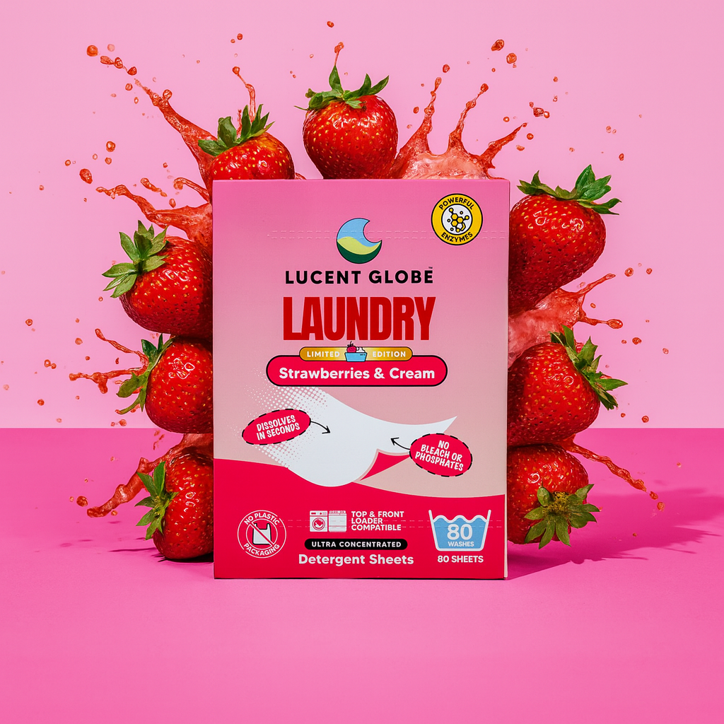 Strawberries & Cream Laundry Detergent Sheets - Limited Edition