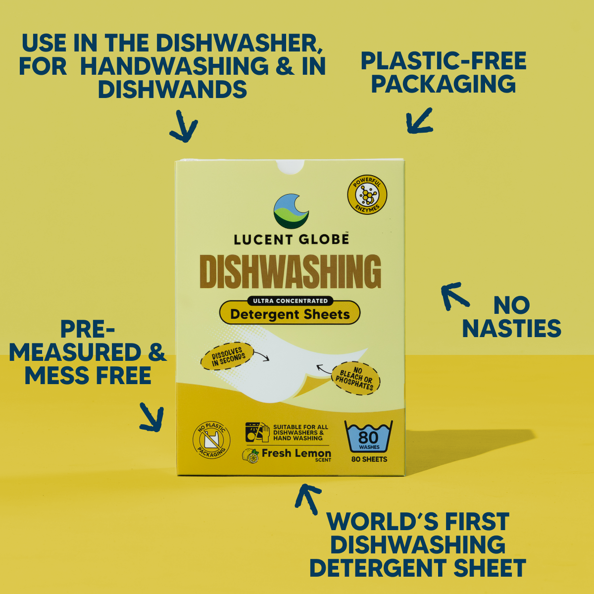 Dishwashing Detergent Sheets