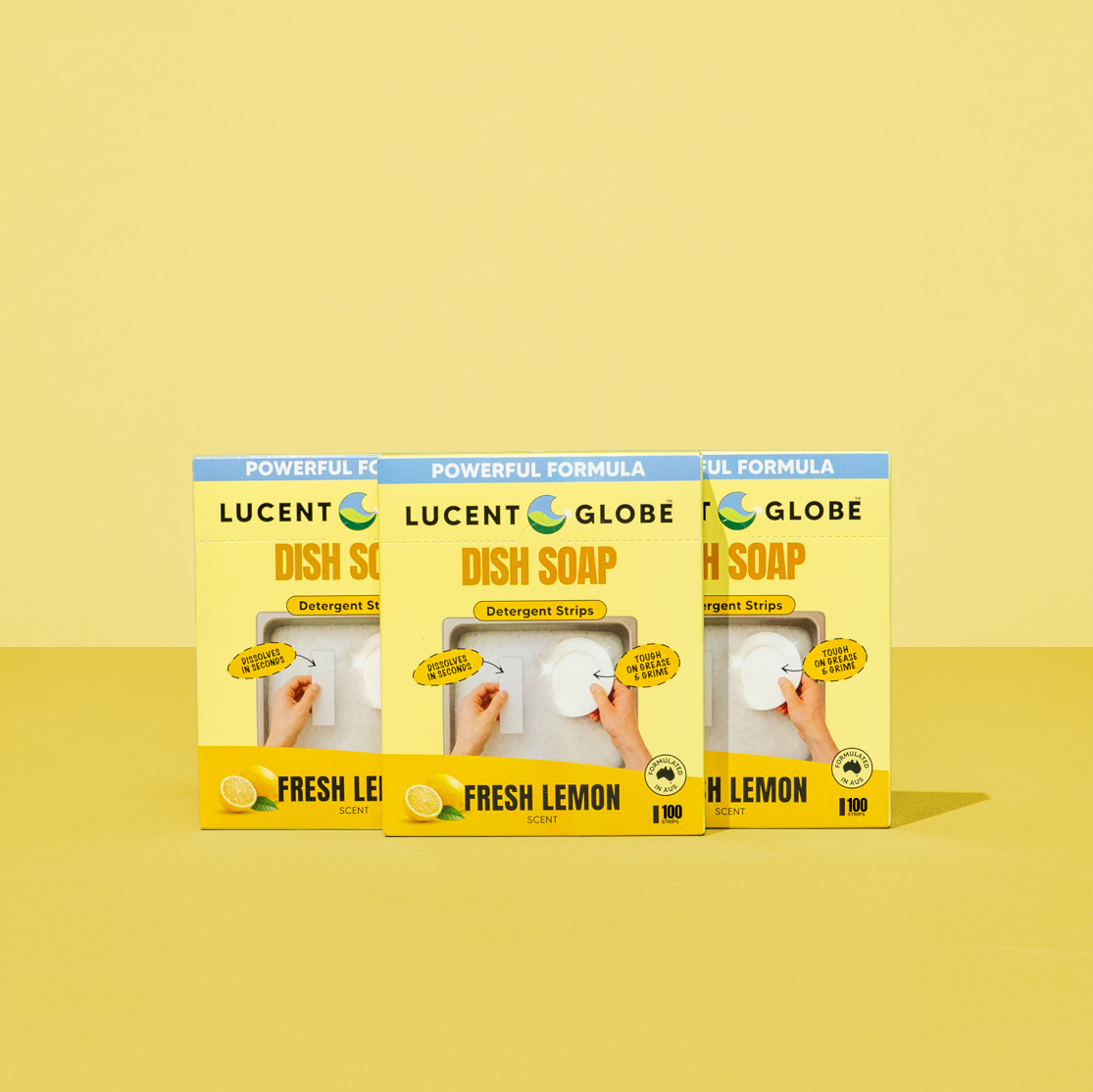 Dish Soap Strips - Fresh Lemon