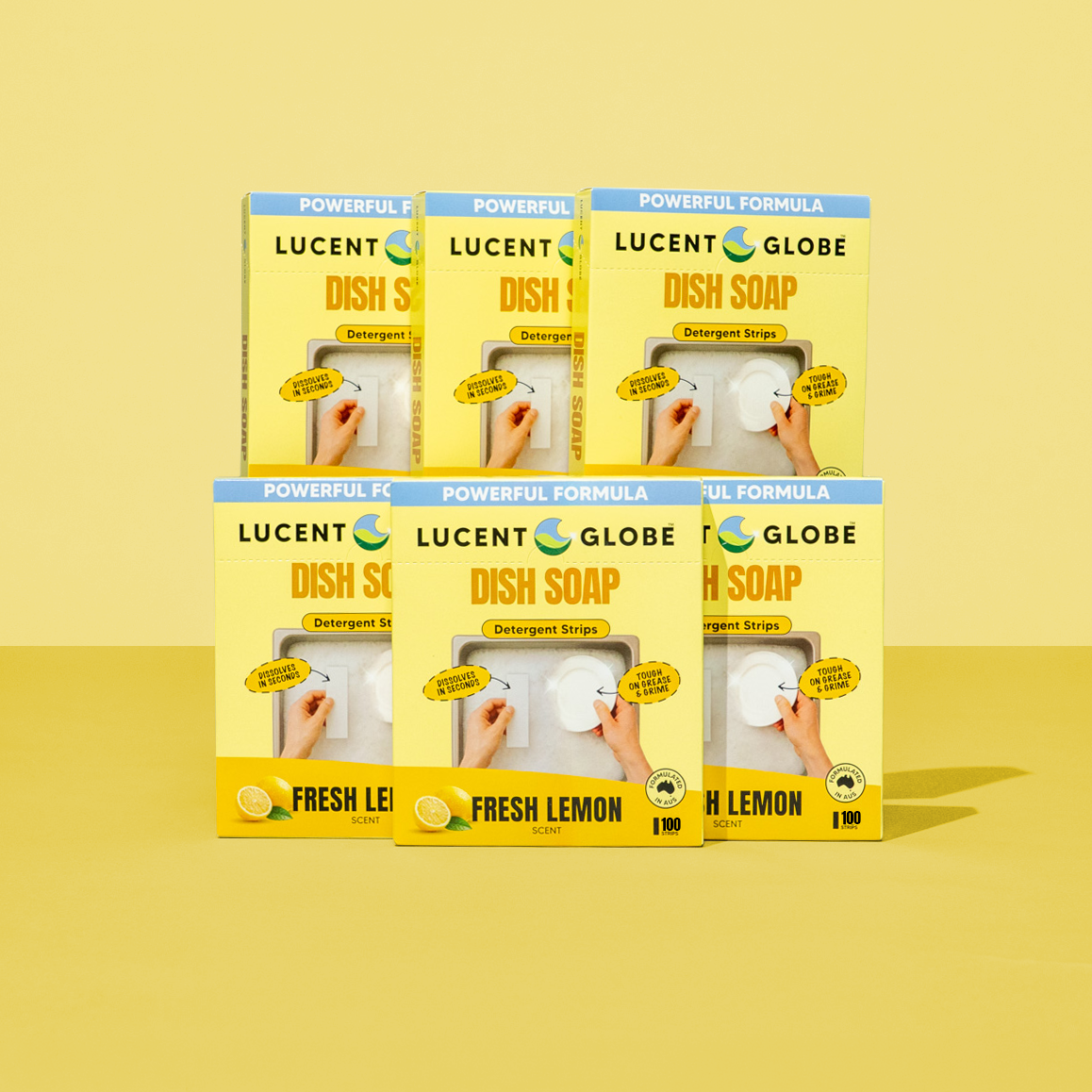 Dish Soap Strips - Fresh Lemon