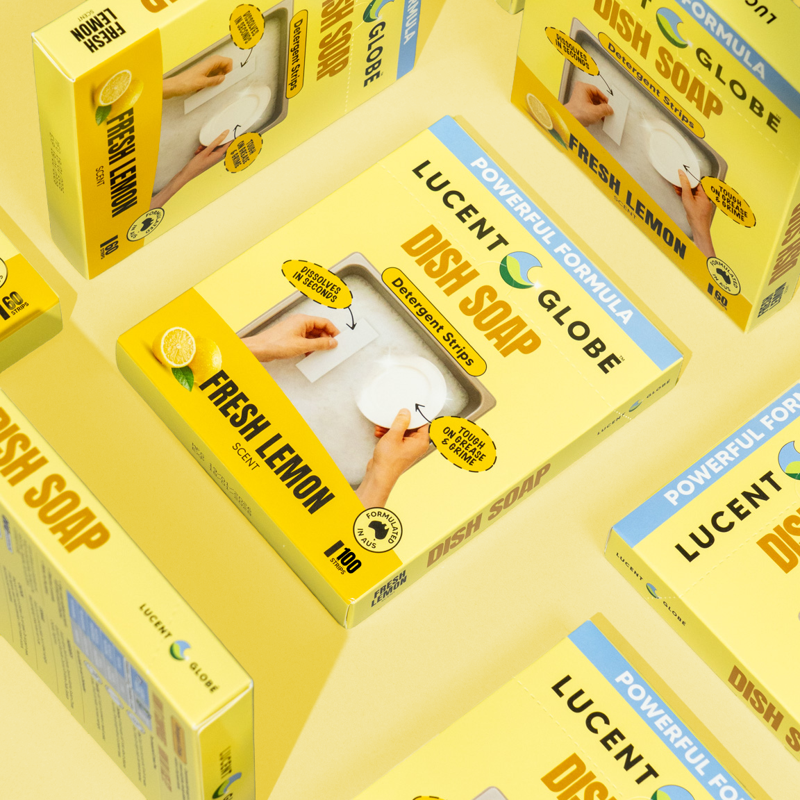 Dish Soap Strips - Fresh Lemon