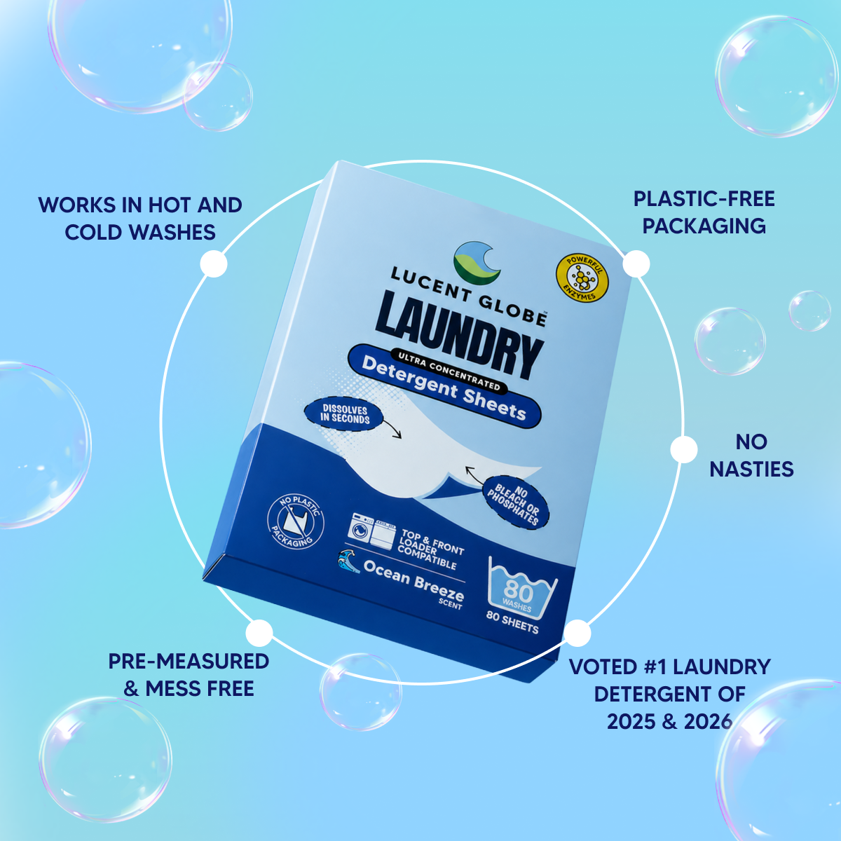 Laundry Detergent Sheets