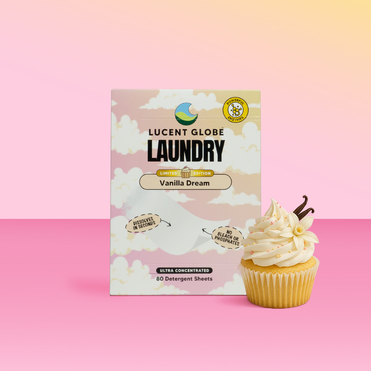 Laundry Detergent Sheets - Vanilla Dream - 1 Pack