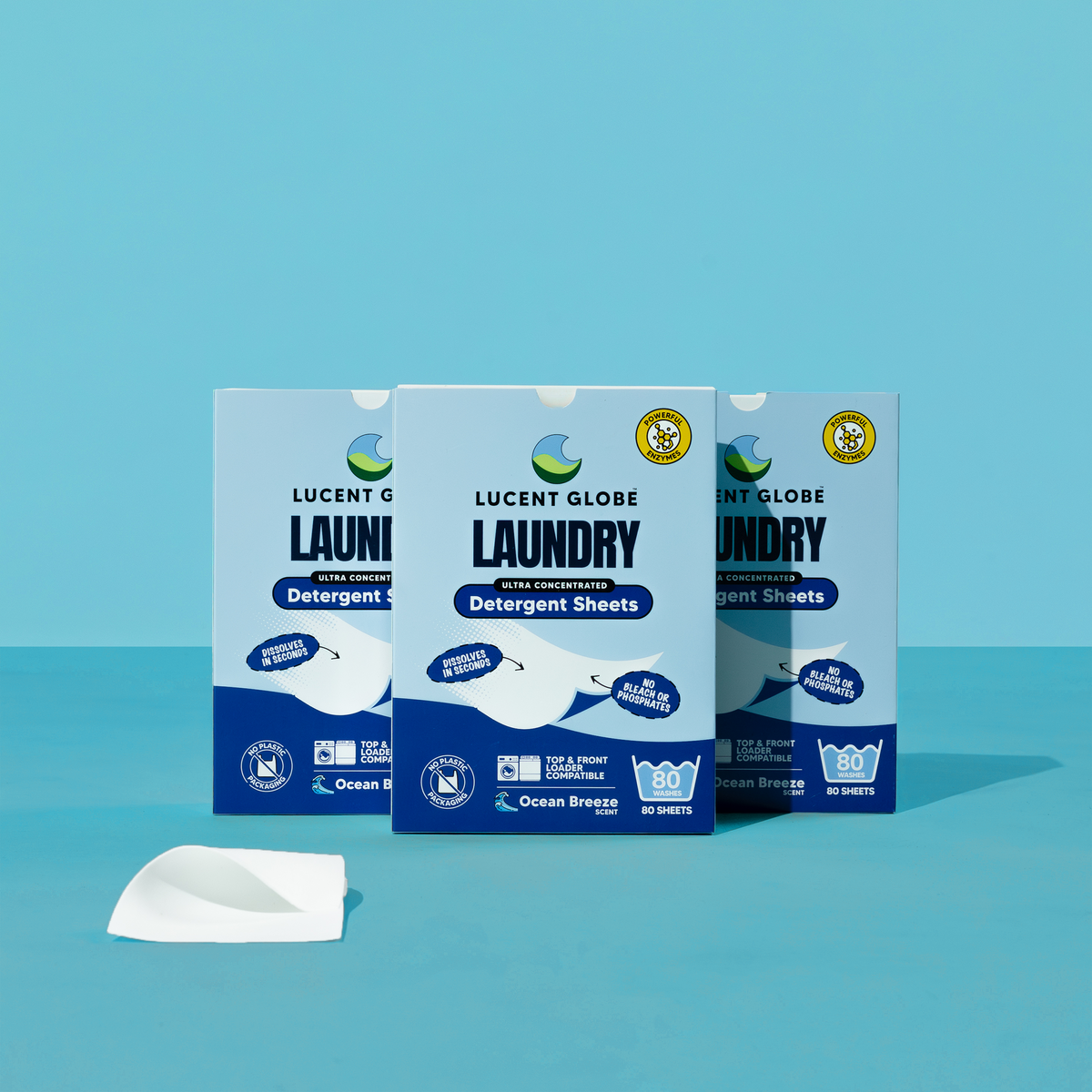 Laundry Detergent Sheets (Up to 80 Washes)