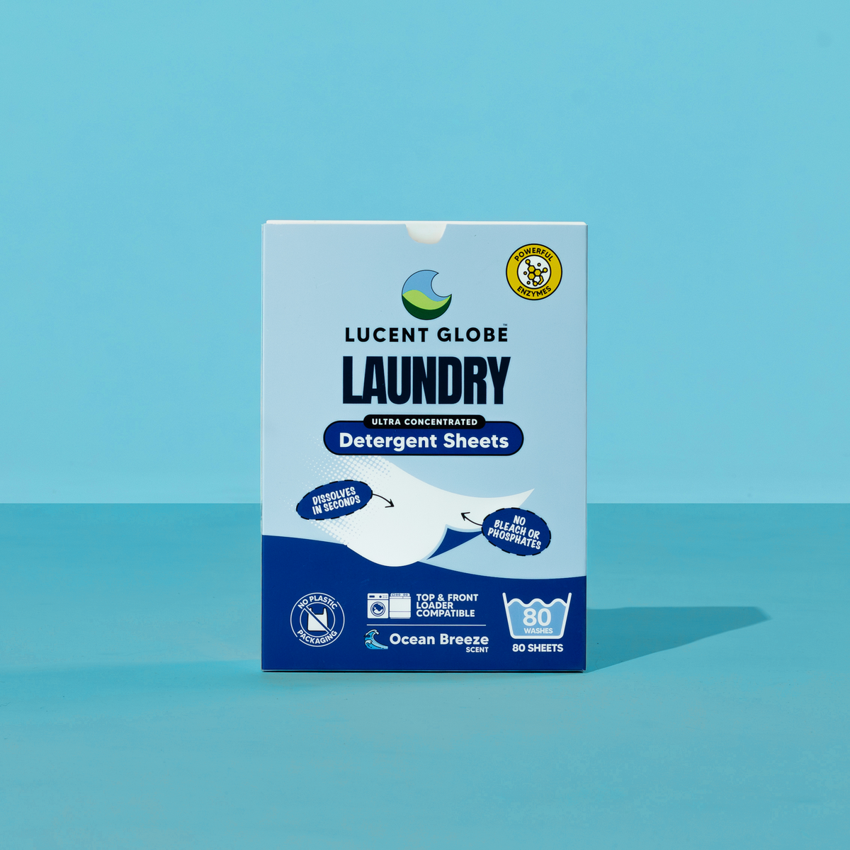 Laundry Detergent Sheets (Up to 80 Washes)
