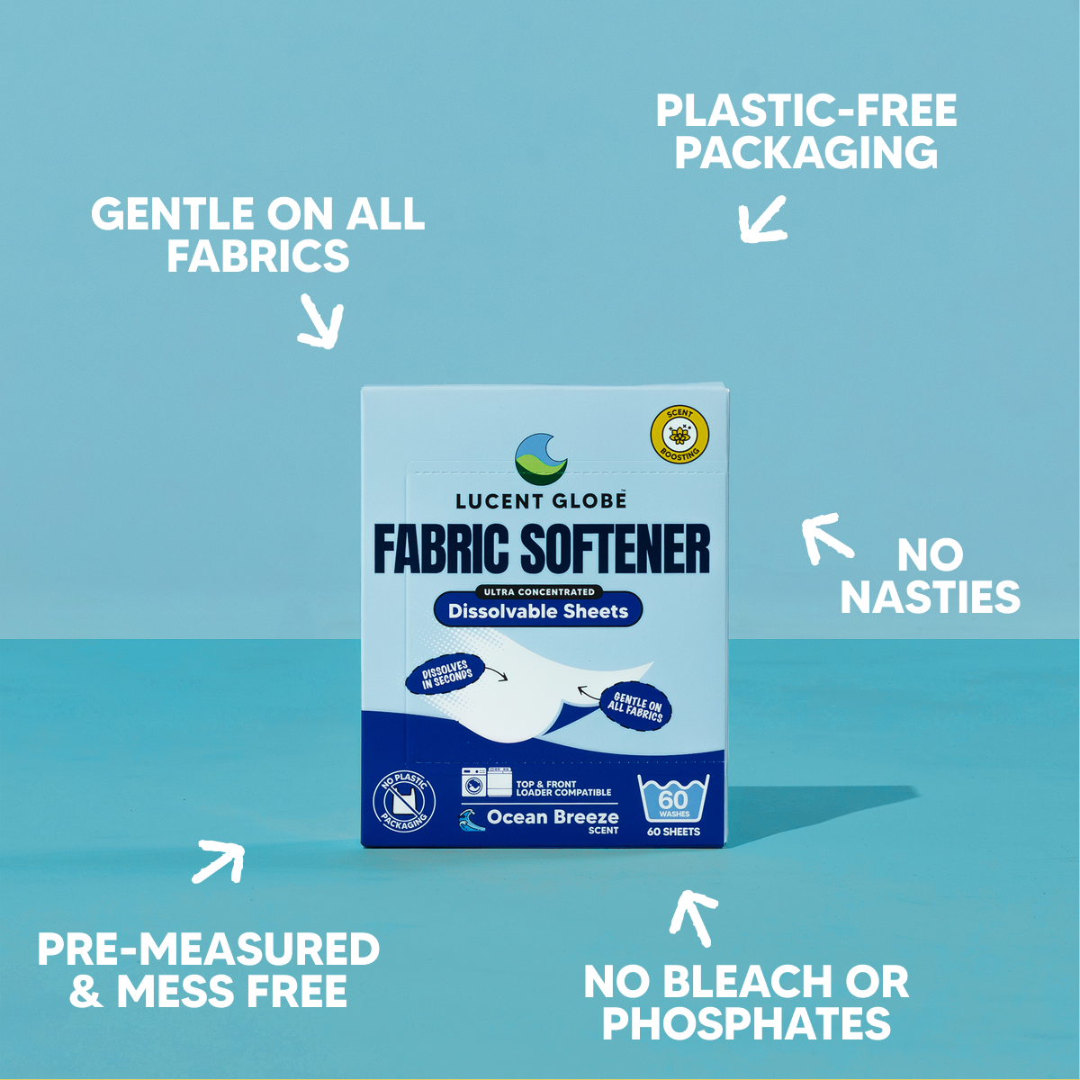 EXCLUSIVE OFFER: Buy 1 Fabric Softener Sheets, Get 1 FREE (Ocean Breeze)
