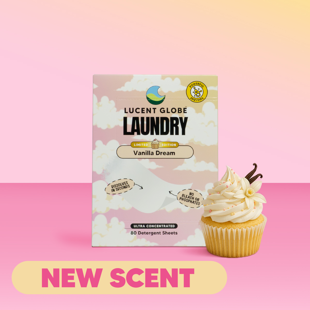 Vanilla Dream Laundry Detergent Sheets - Limited Edition