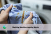 marks on clothes caused by the washing machine