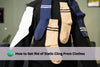 static cling in clothes