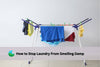 clothes hanging to prevent dampness