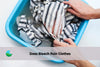 How does bleach ruin clothes