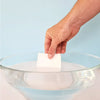 Laundry sheet in water getting disolved