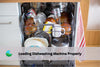 loading a dishwasher