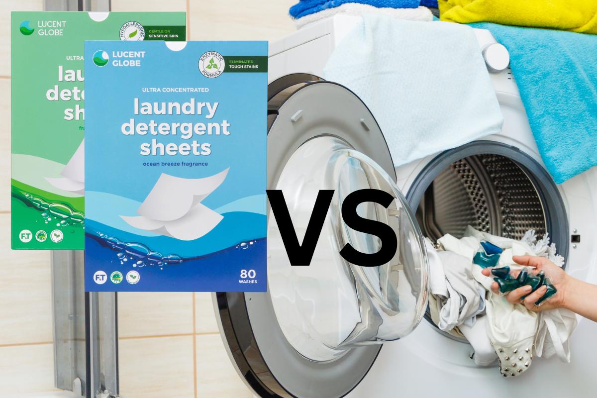 Comparing Laundry Detergent Sheets vs. Pods and other traditional ...