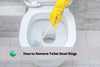 toilet bowl rings removed