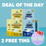 SPECIAL OFFER: Detergent Sheet Bundle + FREE Tins