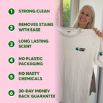 Strawberries & Cream Laundry Detergent Sheets Mini Pack