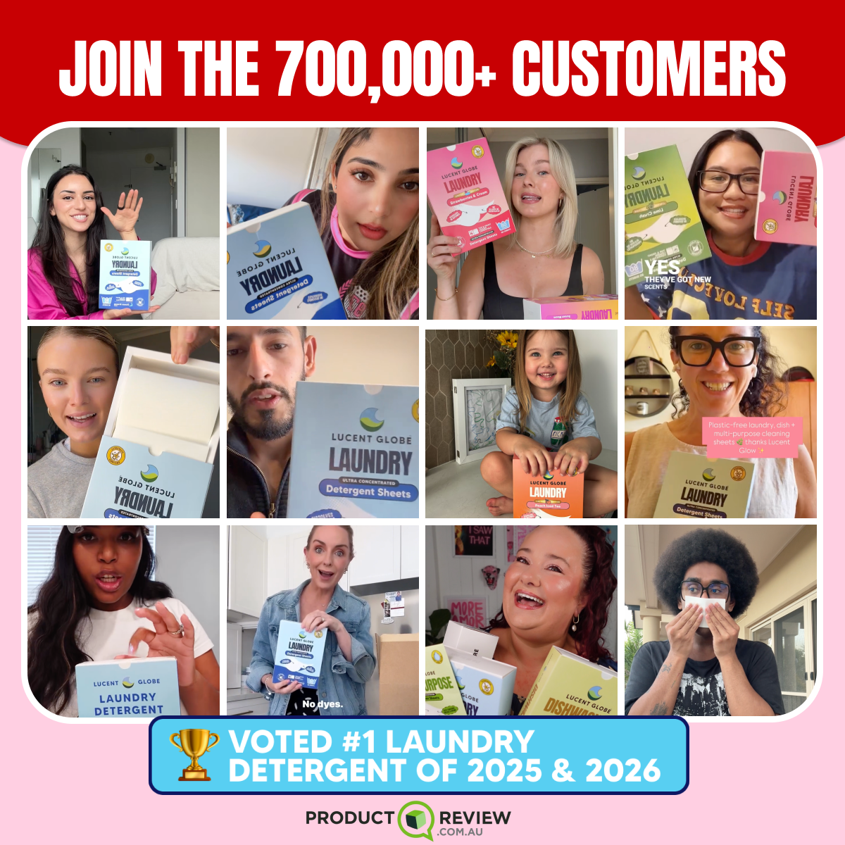 Strawberries & Cream Laundry Detergent Sheets Mini Pack