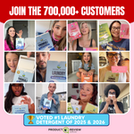 Strawberries & Cream Laundry Detergent Sheets Mini Pack