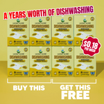 8 Pack Dishwashing Detergent Sheets