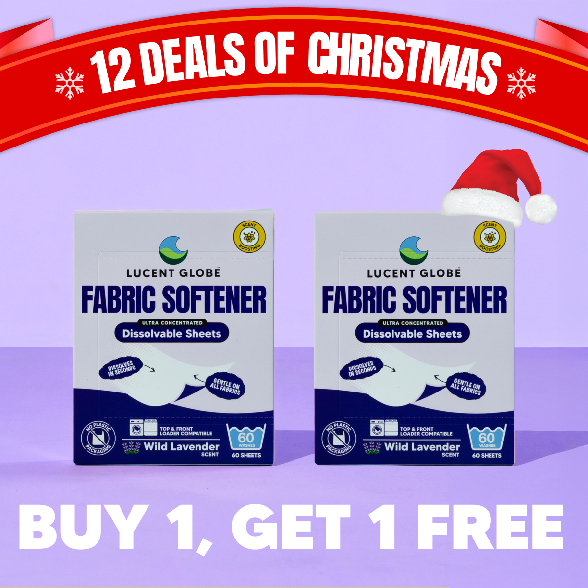 Buy 1, Get 1 FREE Fabric Softener Sheets