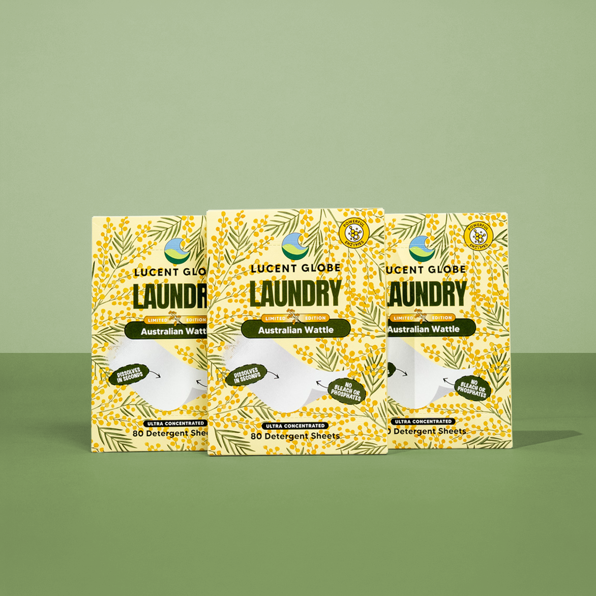 Floral Sunshine Laundry Detergent Sheets - Limited Edition