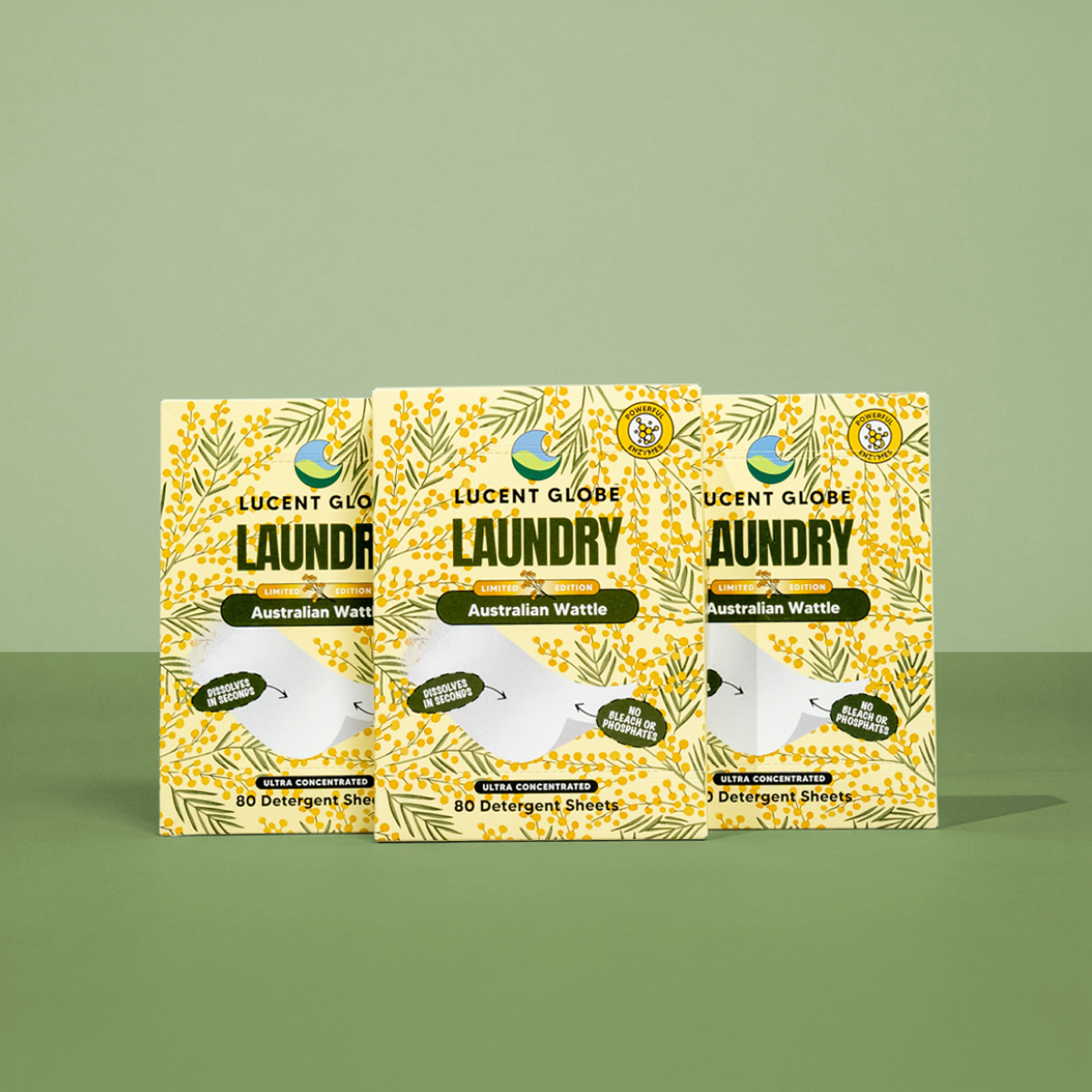 Golden Wattle Laundry Detergent Sheets - Limited Edition