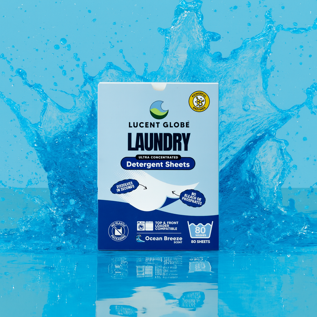 Laundry Detergent Sheets - Ocean Breeze - 1 Pack