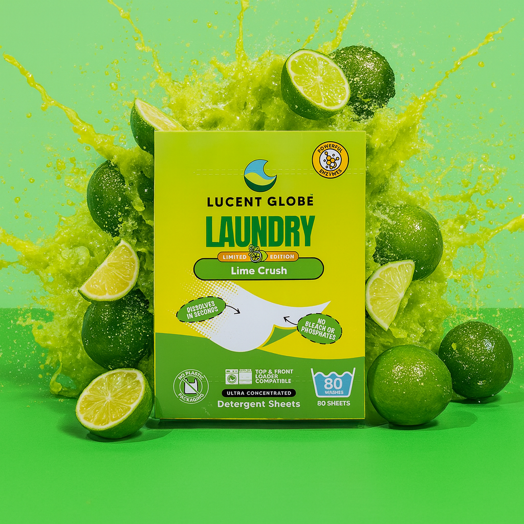 Lime Crush Laundry Detergent Sheets - Limited Edition