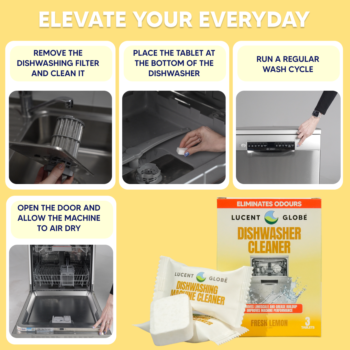 Dishwashing Machine Cleaner
