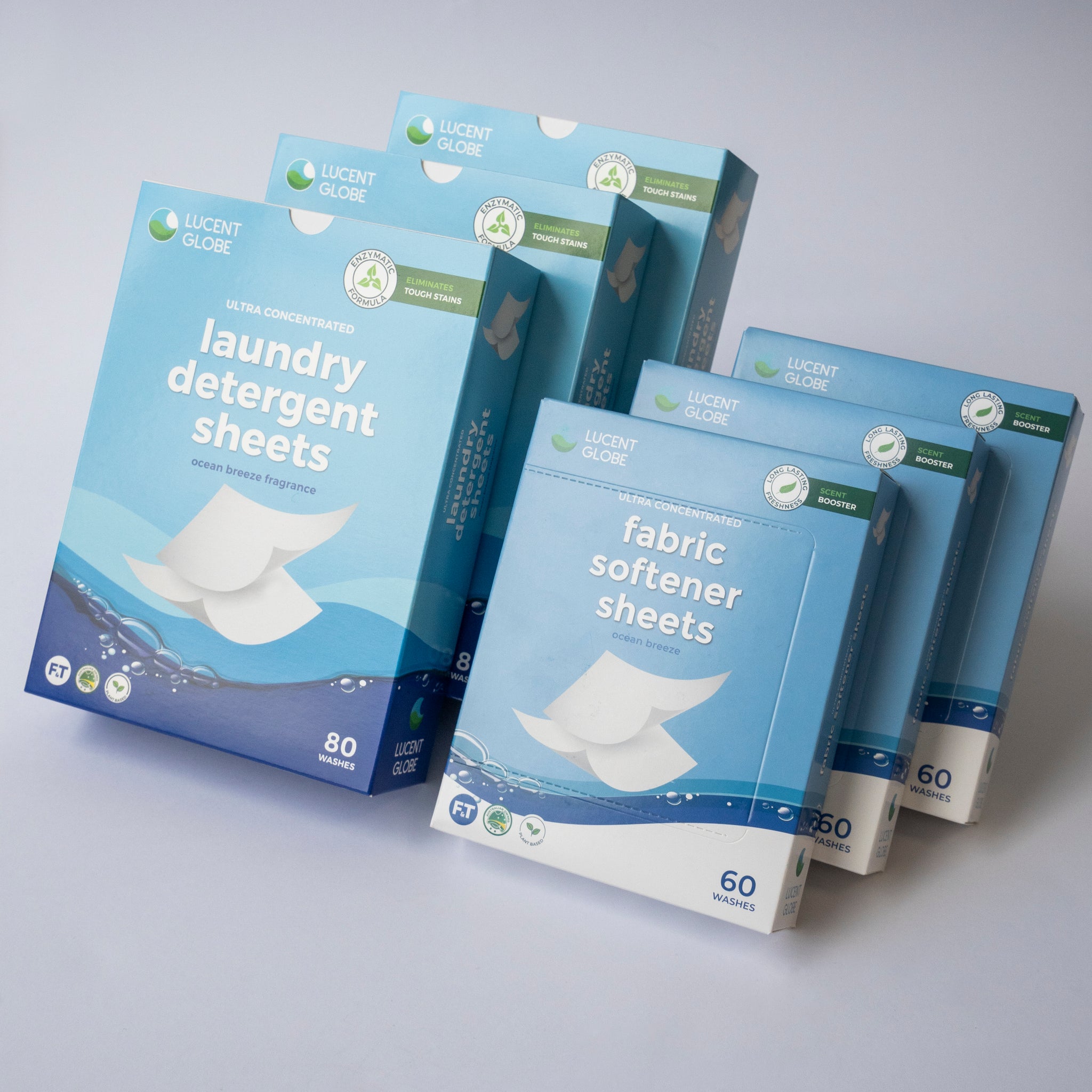Laundry Bundle: Fabric Softener & Detergent Sheets – Lucent Globe