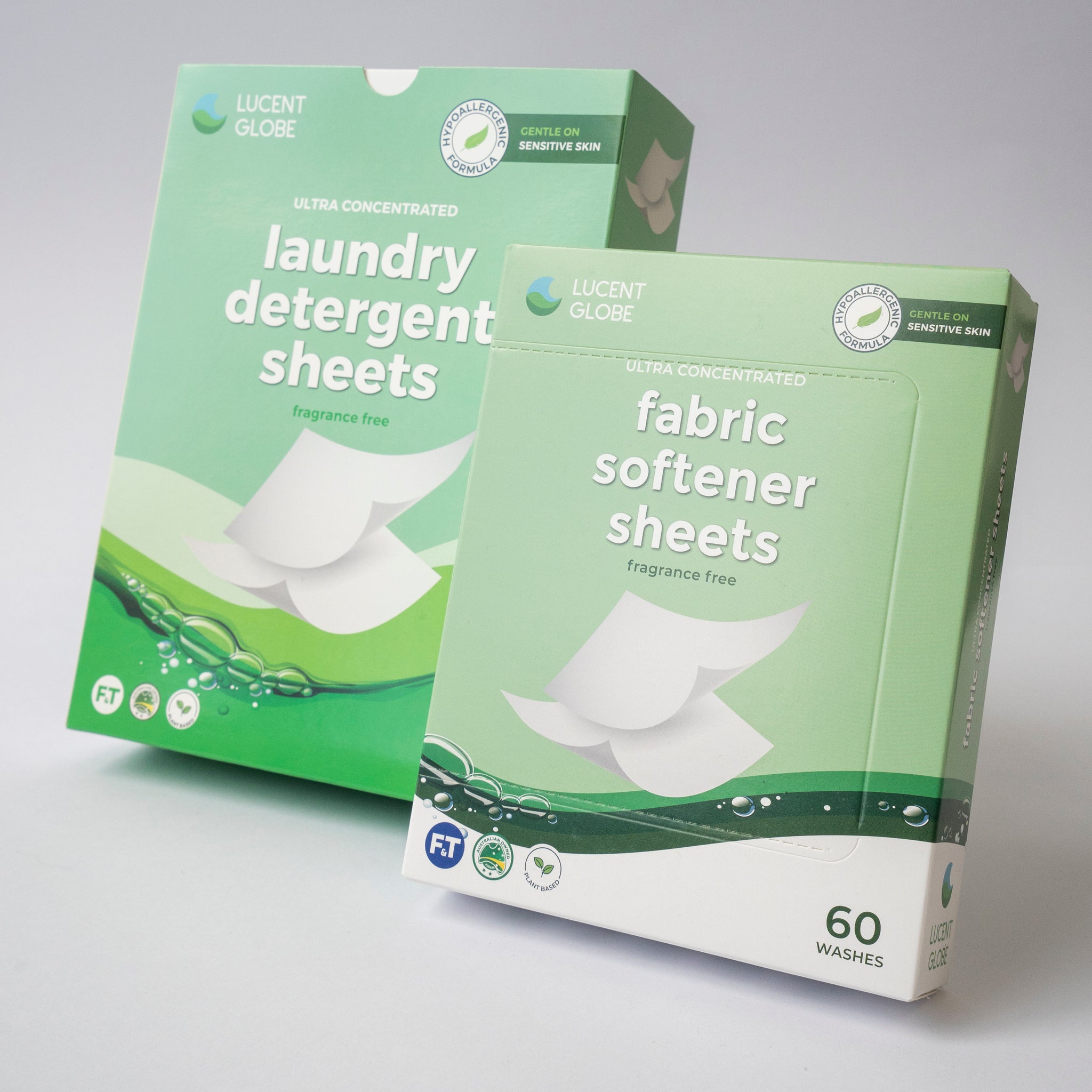 Laundry Bundle: Fabric Softener & Detergent Sheets – Lucent Globe