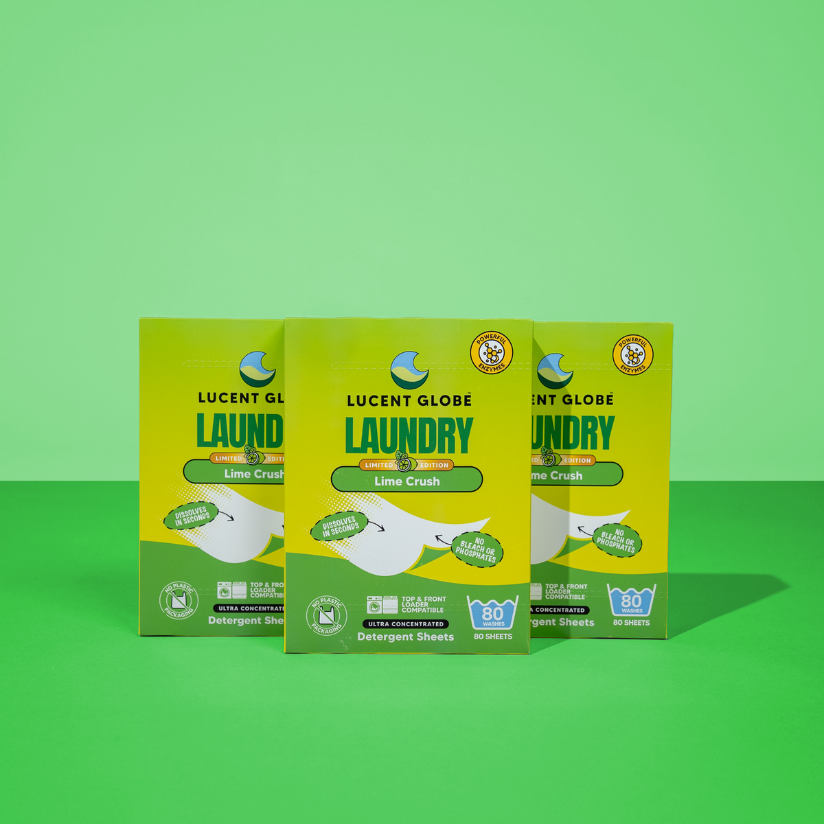 Lime Crush Laundry Detergent Sheets - Limited Edition