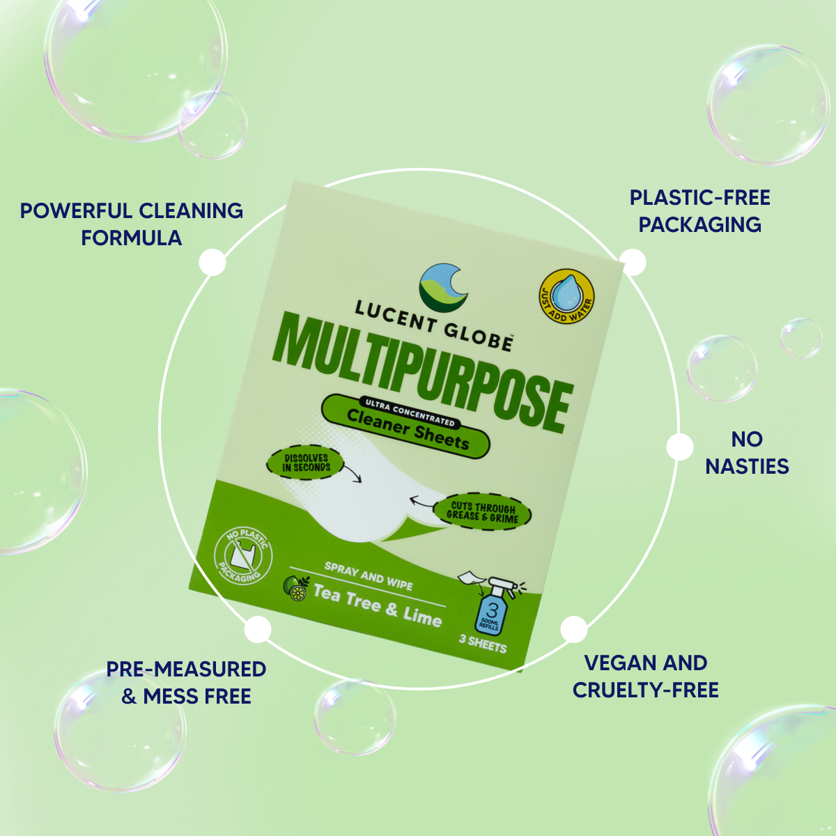 Multi-Purpose Cleaner Sheets