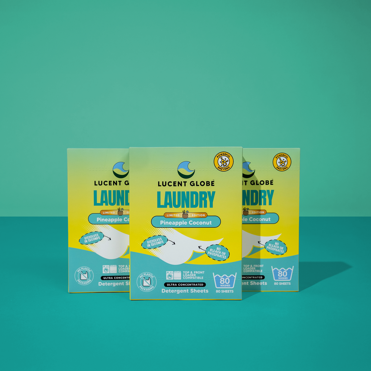 Pineapple Coconut Laundry Detergent Sheets - Limited Edition