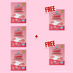 Strawberries & Cream Laundry Detergent Sheets Mini Pack