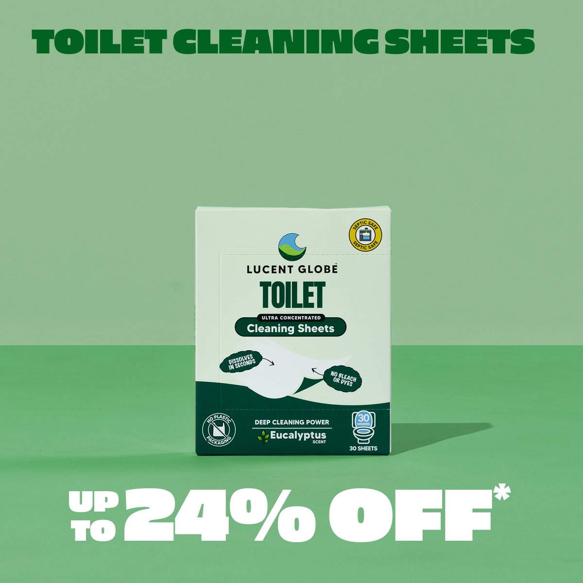 Toilet Cleaning Sheets