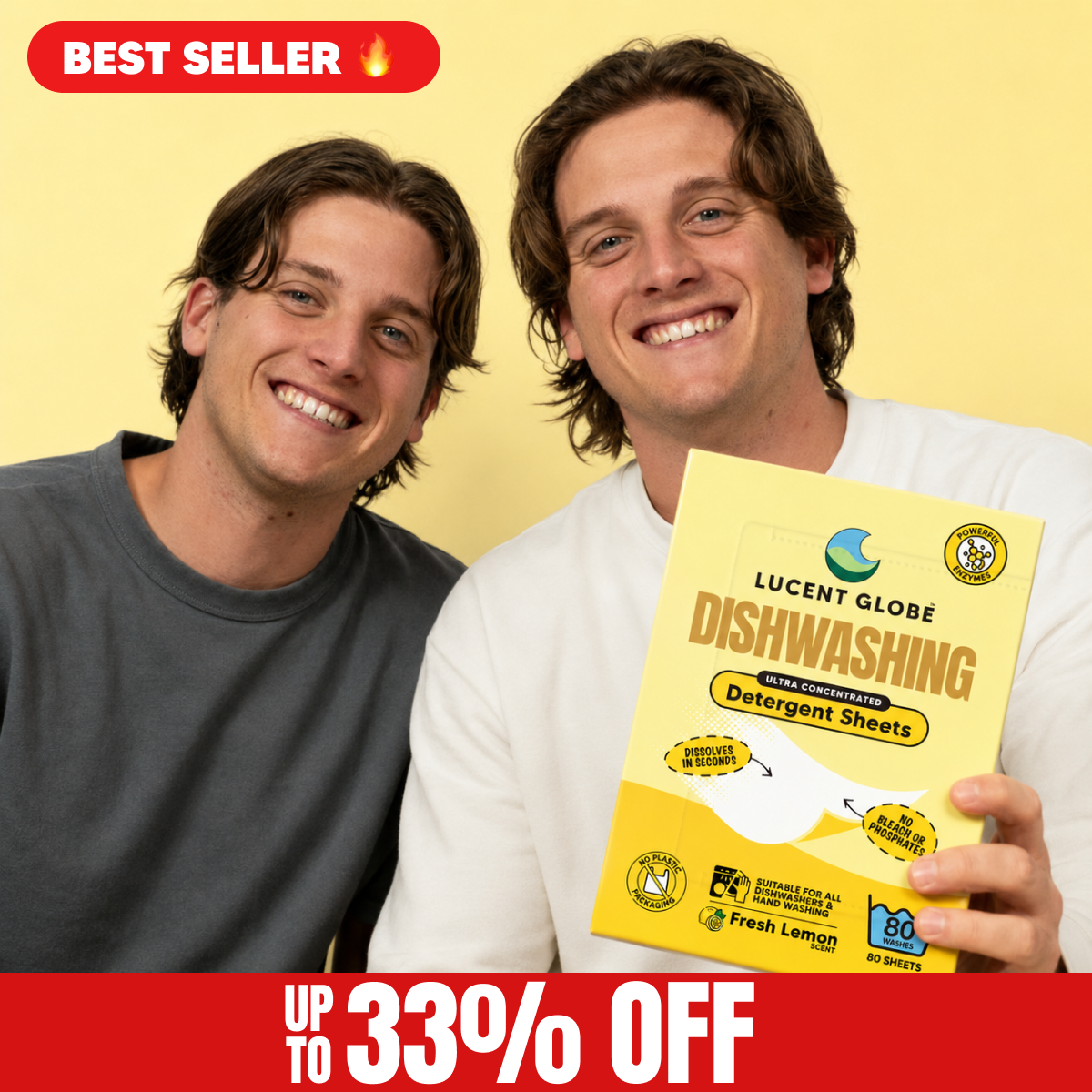 Dishwashing Detergent Sheets