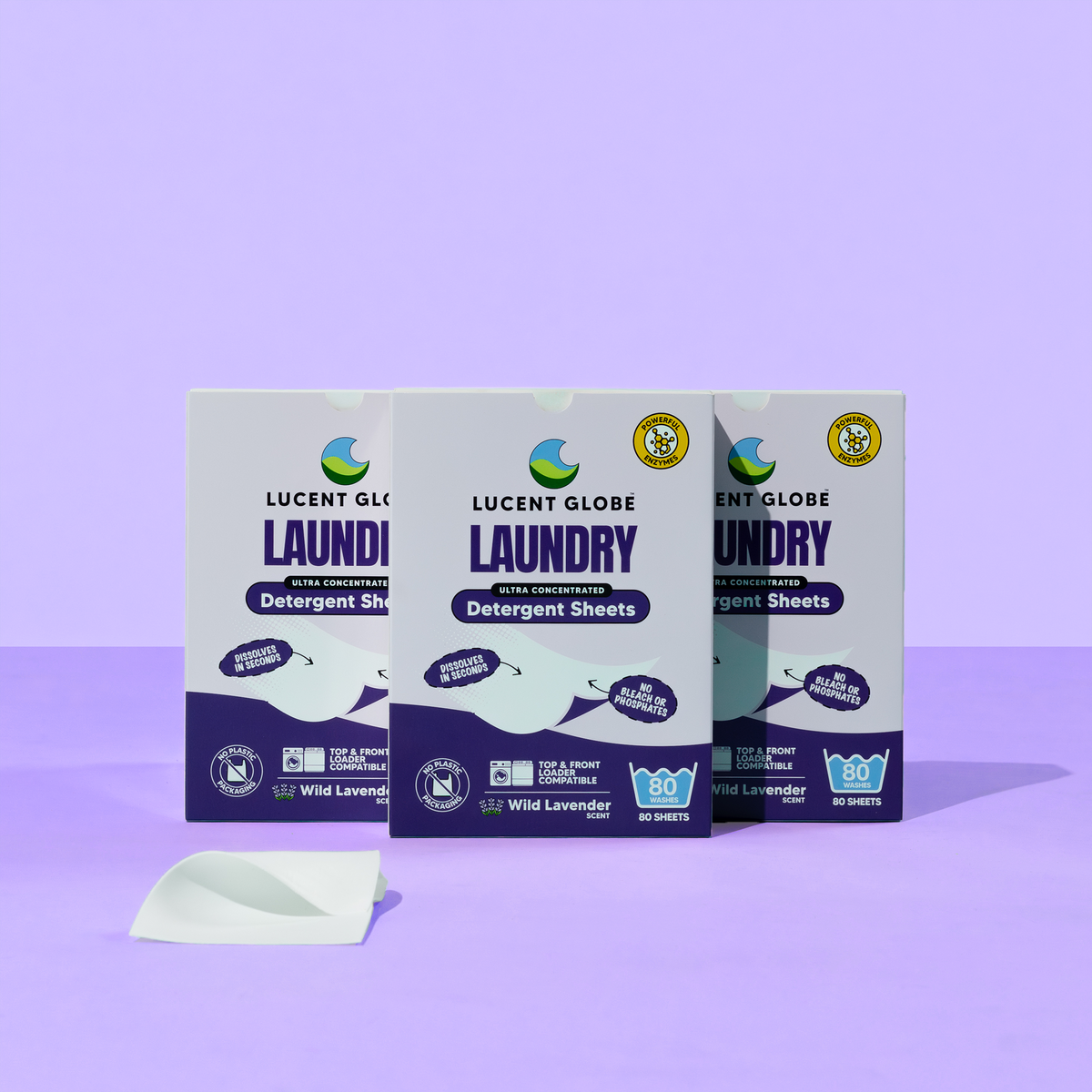 Laundry Detergent Sheets (Up to 80 Washes)