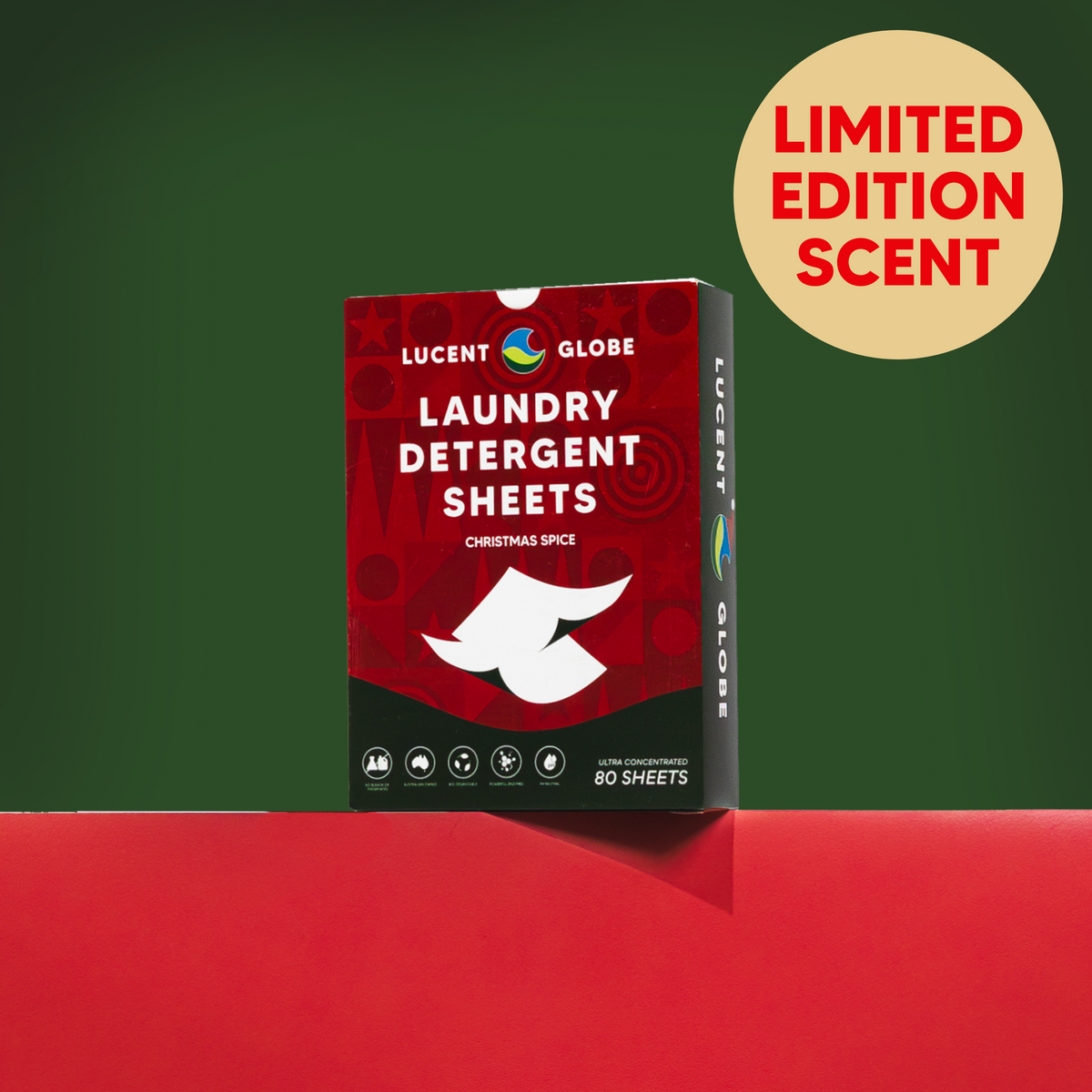 Laundry Detergent Sheets - Christmas Spice