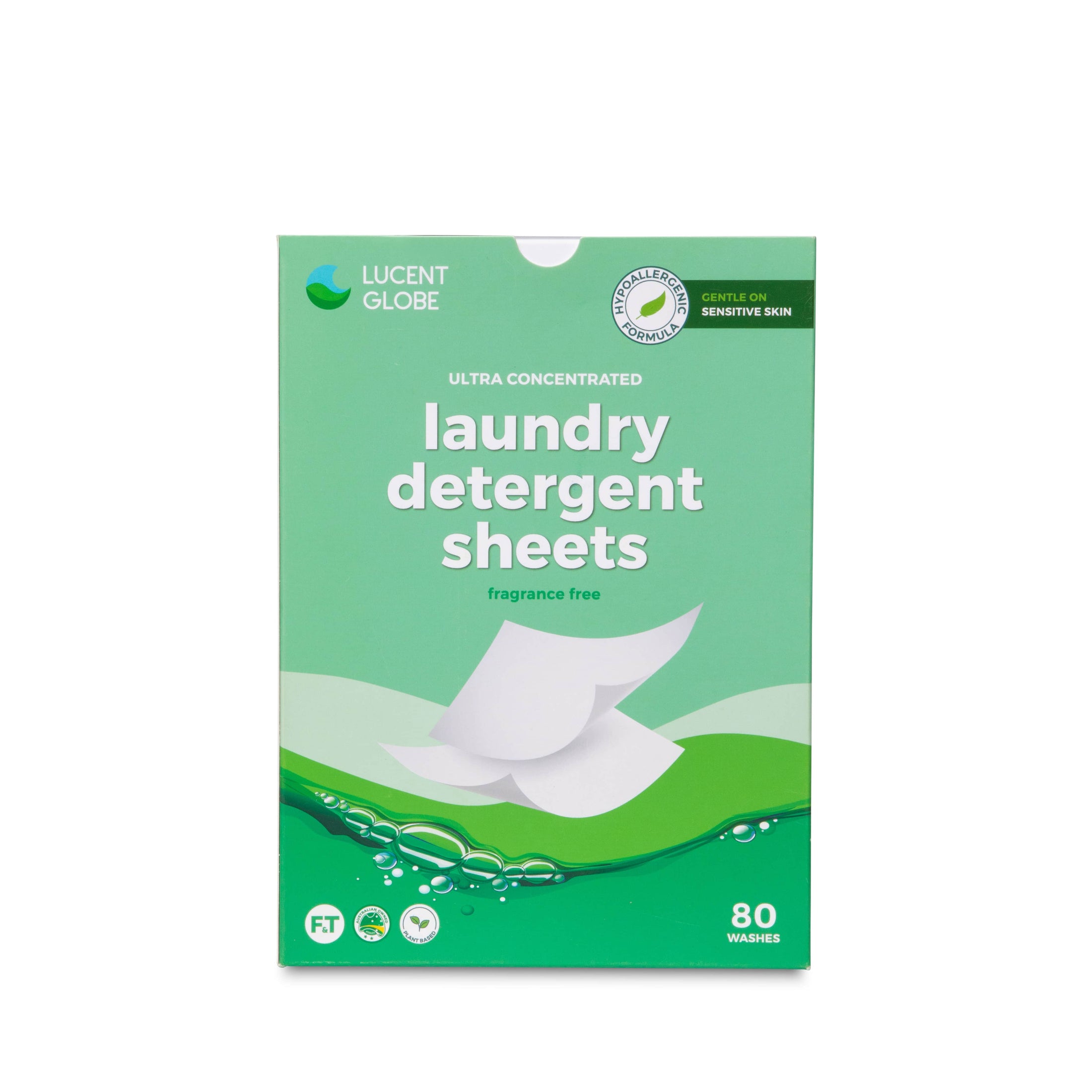 Laundry Detergent Sheets Eco friendly & sustainable Lucent Globe